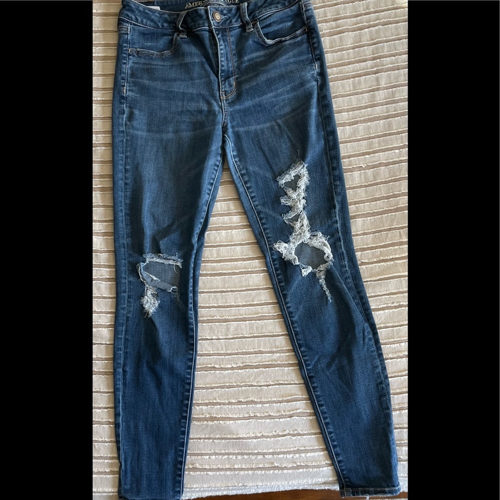 American Eagle. Hi-Rise jegging. Size 10
